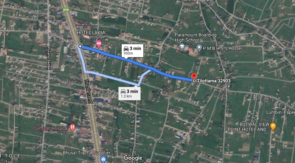 LAND ON SALE AT NAYAMIL BEHIND PARAMOUNT SCHOOL.